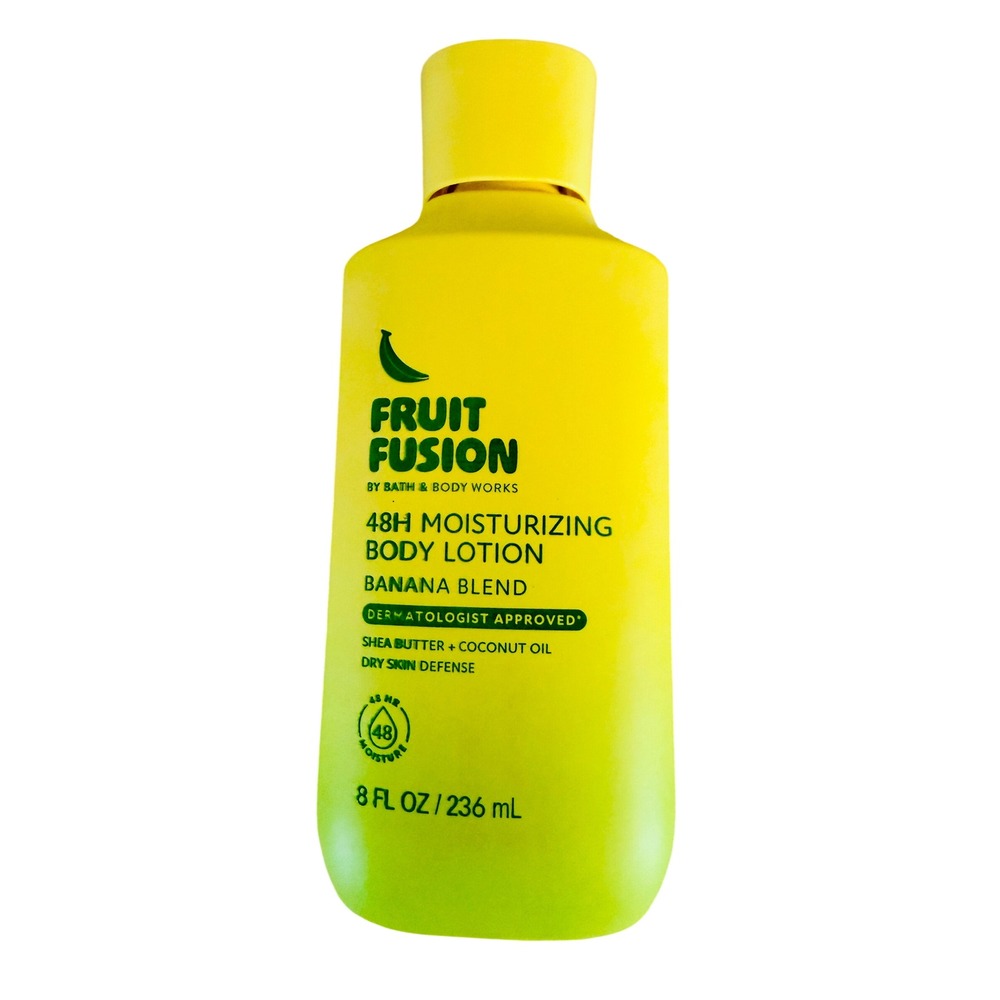 Bath & Body Works Fruit Fusion Banana Blend 48H Moisturizing Body Lotion 8oz